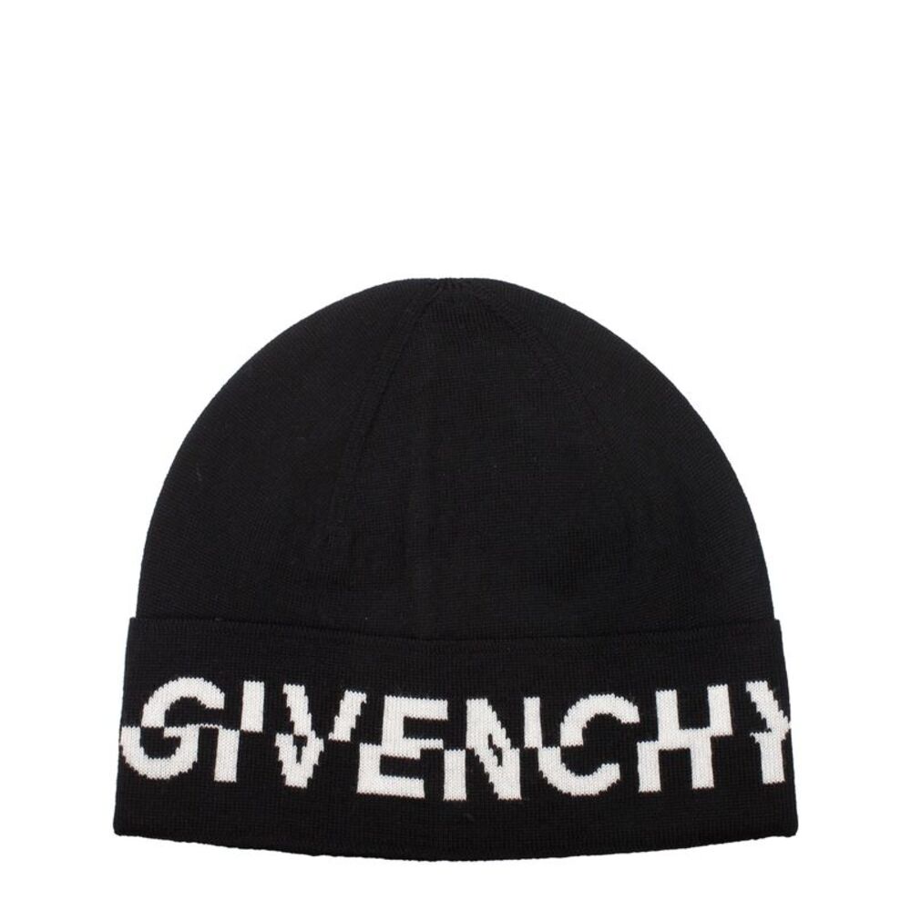 Givenchy Black Wool Men's Beanie